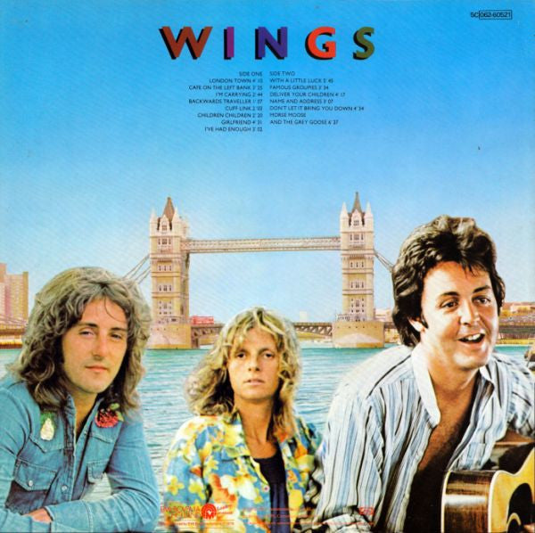 Wings (2) : London Town (LP, Album)