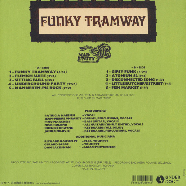 Janco Nilovic* - Mad Unity : Funky Tramway (LP, Album, RE, RM)