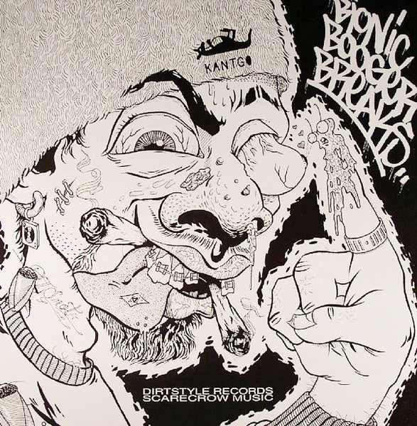 Darth Fader & Scarecrow Willy : Bionic Booger Breaks (LP, Gre)