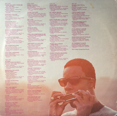 Stevie Wonder : Anthology (3xLP, Comp, Ter)