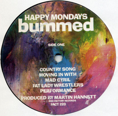 Happy Mondays : Bummed (LP, Album, Emb)