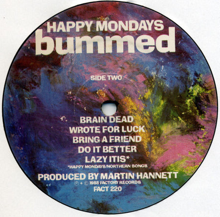 Happy Mondays : Bummed (LP, Album, Emb)