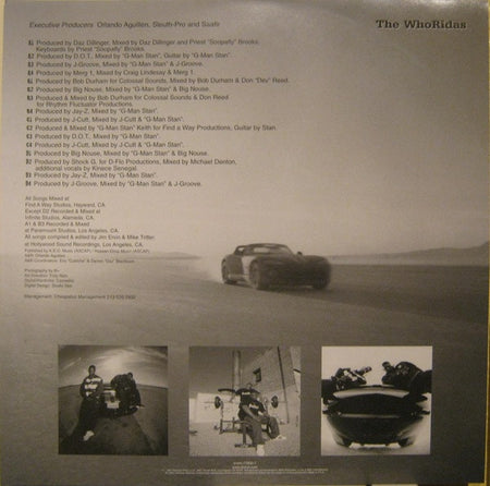 The WhoRidas : Whoridin' (2xLP, Album)