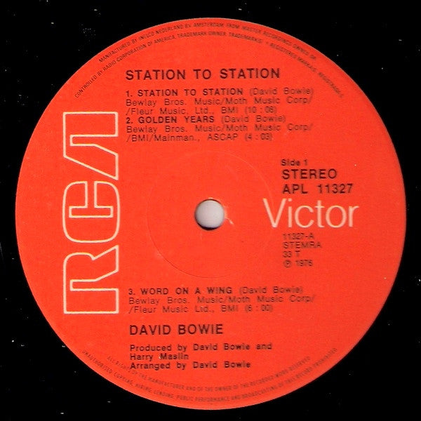 David Bowie : Station To Station (LP, Album)