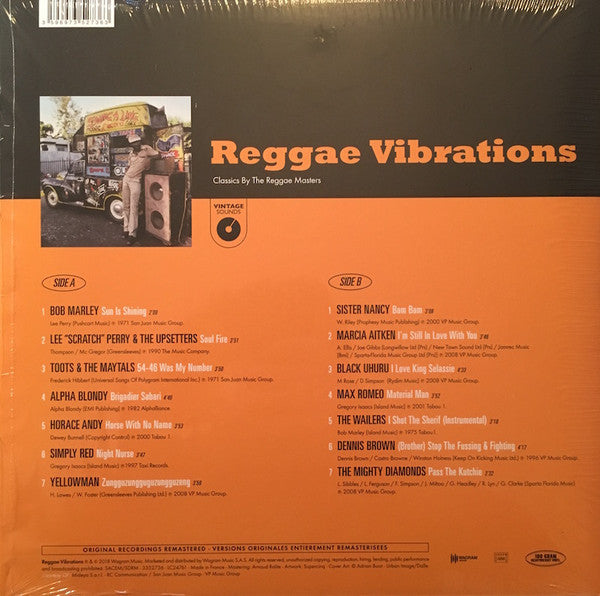 Various : Reggae Vibrations (Classics By The Reggae Masters) (LP, Comp, RM, 180)