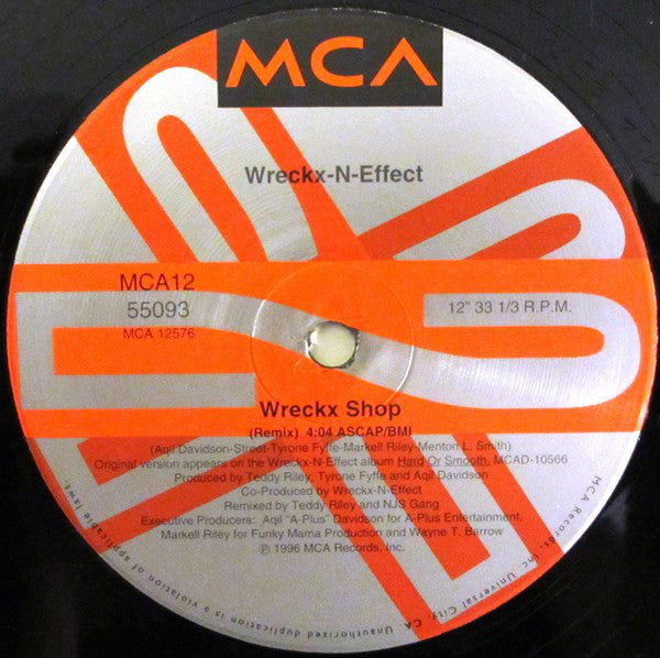 Wrecks-N-Effect : Top Billin (12", Single)