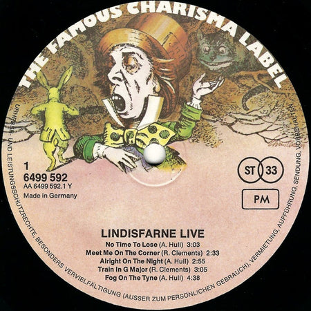 Lindisfarne : Lindisfarne Live (LP, Album)