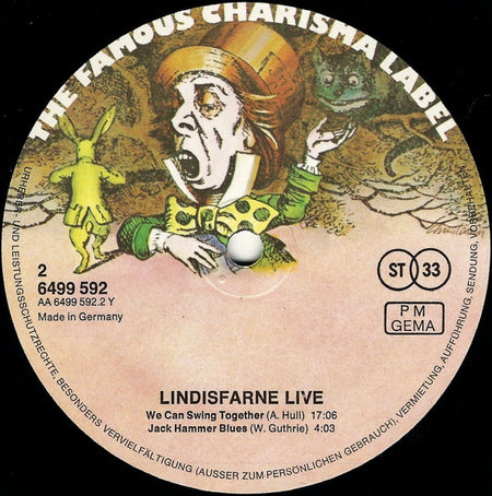 Lindisfarne : Lindisfarne Live (LP, Album)