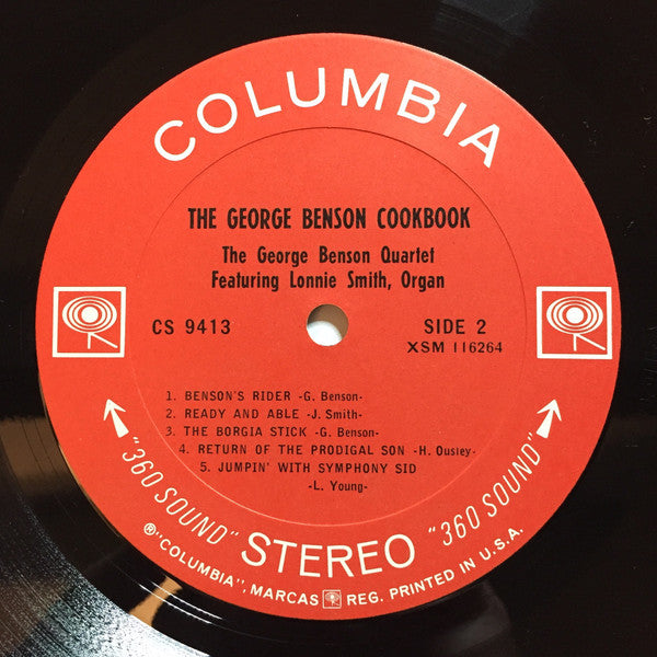 The George Benson Quartet Featuring Lonnie Smith : The George Benson Cookbook (LP, Album)