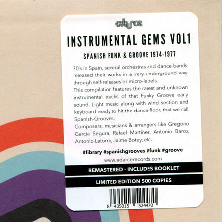 Various : Instrumental Gems Vol.1 - Spanish Funk & Groove 1974/1977 (LP, Comp, Ltd, RM, Num)