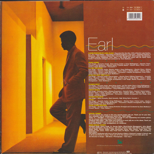 Earl Klugh : Heart String (LP, Album, RE)