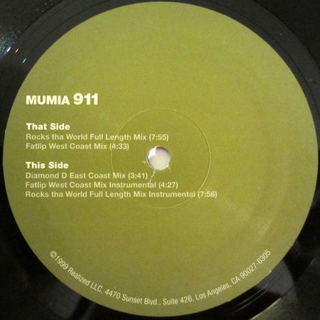 Various : Mumia 911 (12")