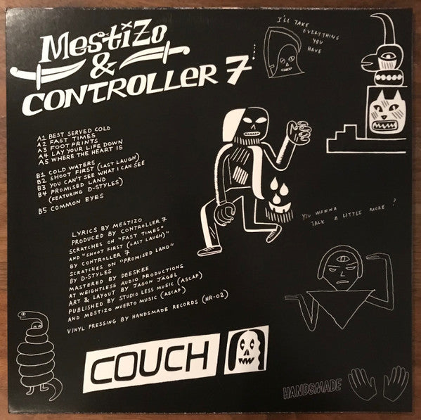 Mestizo & Controller 7 : Couch (LP, Album, Ltd)