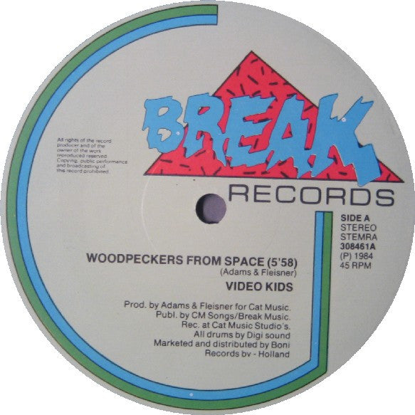 Video Kids : Woodpeckers From Space (12")