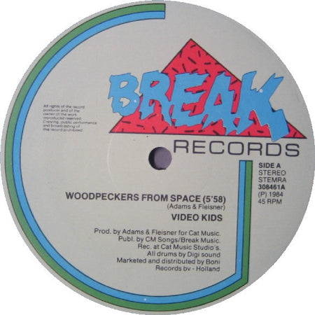 Video Kids : Woodpeckers From Space (12")