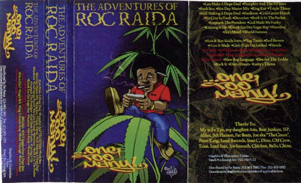 Roc Raida : The Adventures Of Roc Raida ...One Too Many (Cass, Mixed, C60)