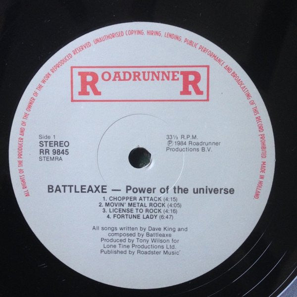 Battleaxe : Power From The Universe (LP, Album)