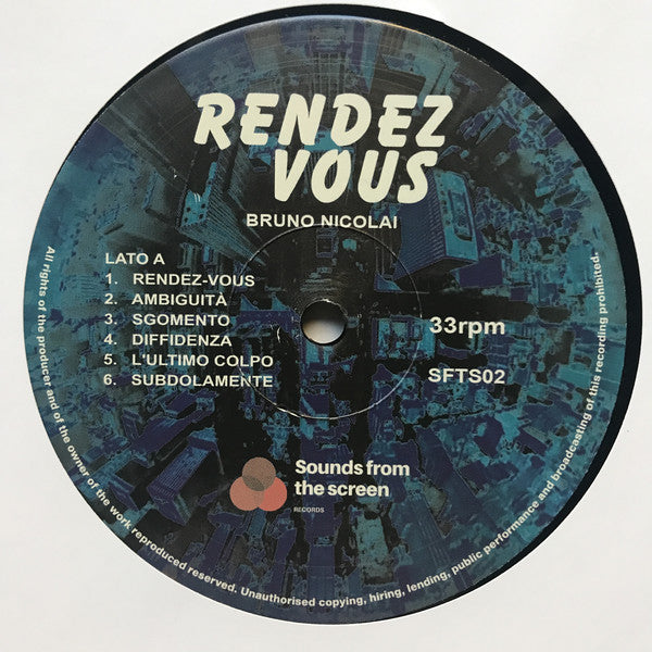 Bruno Nicolai : Rendez Vous (LP, Album, RE)