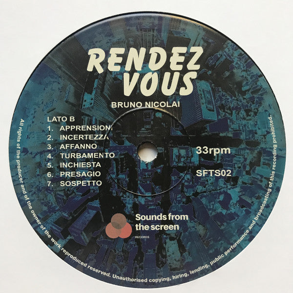 Bruno Nicolai : Rendez Vous (LP, Album, RE)