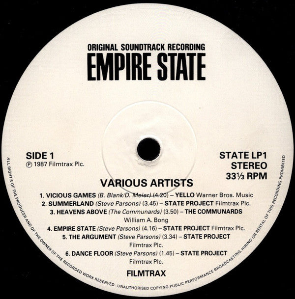 Various : Empire State (LP)