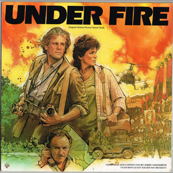 Jerry Goldsmith : Under Fire (Original Motion Picture Sound Track) (LP, Album)