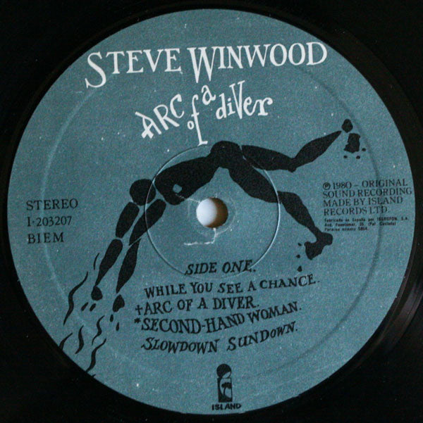 Steve Winwood : Arc Of A Diver (LP, Album)