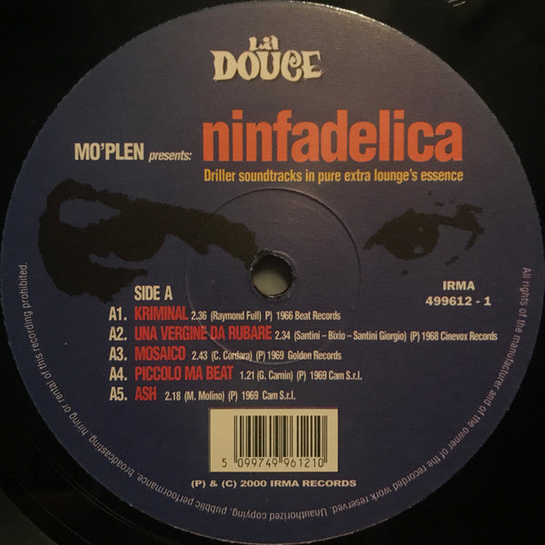 Various : Mo'plen Presents: Ninfadelica (2xLP, Comp)