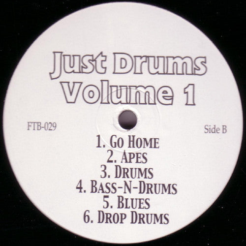 Unknown Artist : Just Drums Volume 1 (LP)