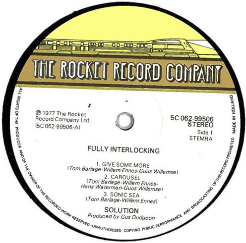 Solution (4) : Fully Interlocking (LP, Album)