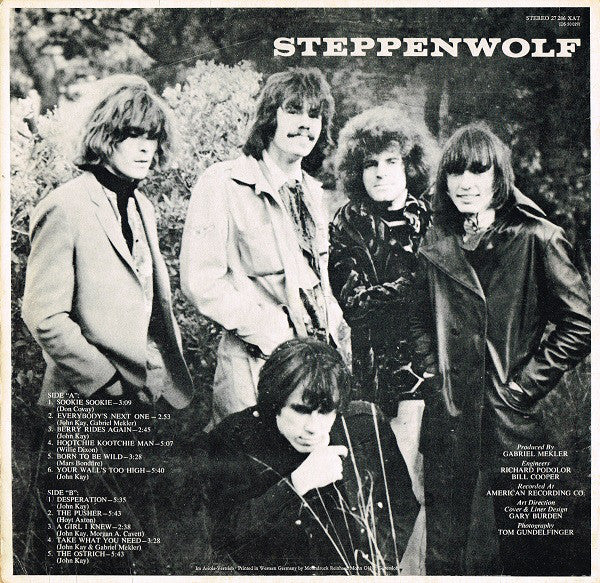 Steppenwolf : Steppenwolf (LP, Album, RE)