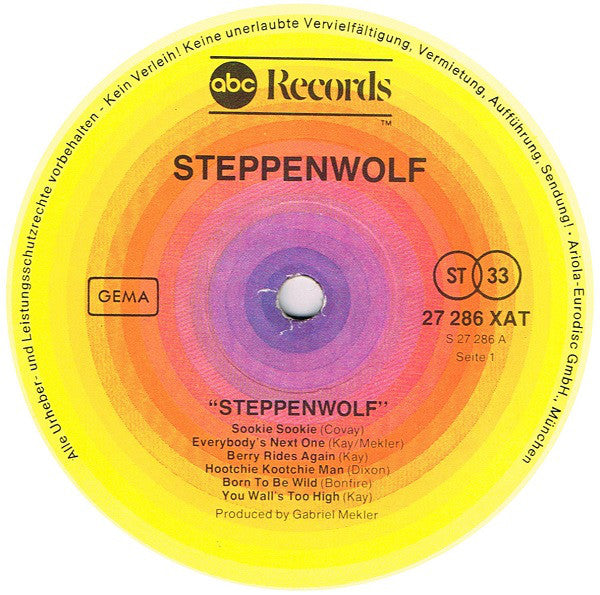 Steppenwolf : Steppenwolf (LP, Album, RE)