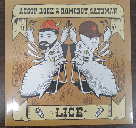 Aesop Rock & Homeboy Sandman : Lice (12", EP, RE)