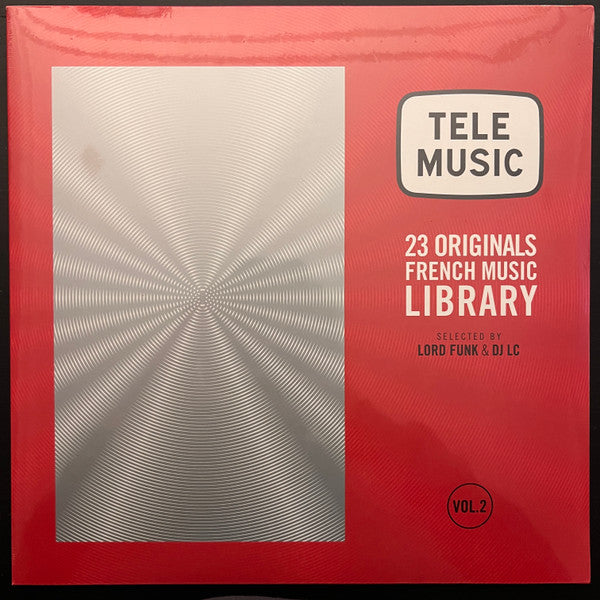 Various : Tele Music - 23 Originals French Music Library Vol 2 (2xLP, Comp)