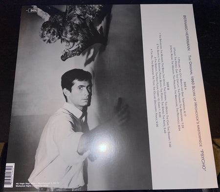 Bernard Herrmann : Psycho (The Original Film Score) (LP, RE, Tra)