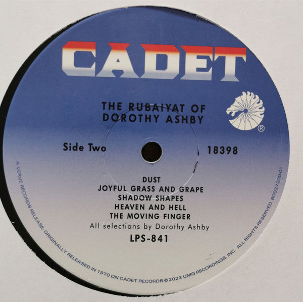 Dorothy Ashby : The Rubaiyat Of Dorothy Ashby (LP, Album, RE, 180)