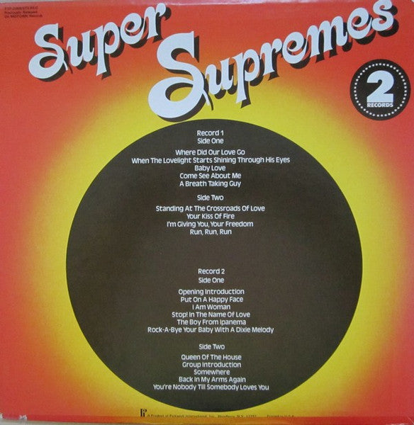 The Supremes : Super Supremes (2xLP, Comp)