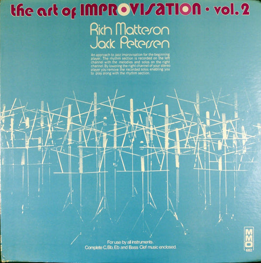 Rich Matteson, Jack Petersen : The Art Of Improvisation Vol. 2 (LP)
