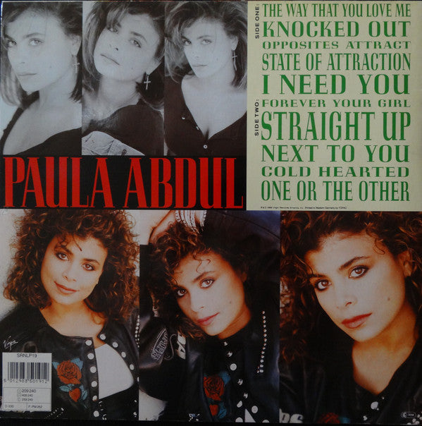 Paula Abdul : Forever Your Girl (LP, Album)