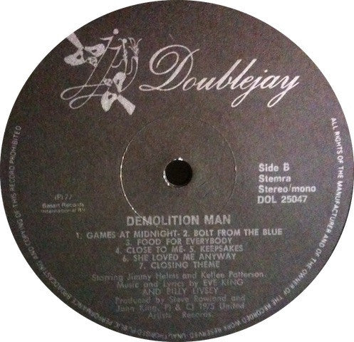 Various : Demolition Man (Original Soundtrack Recording) (LP, Album)