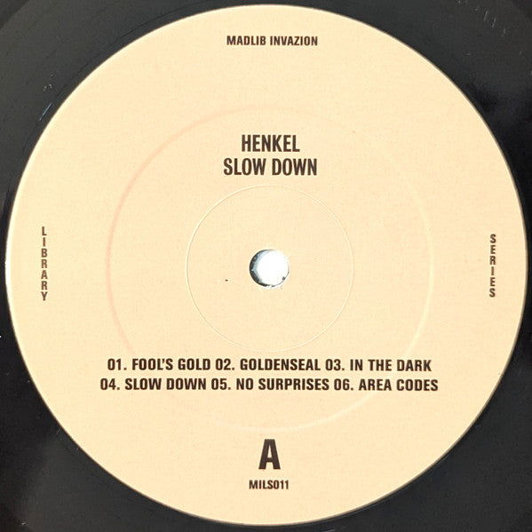 Henkel* : Slow Down  (LP, Album)