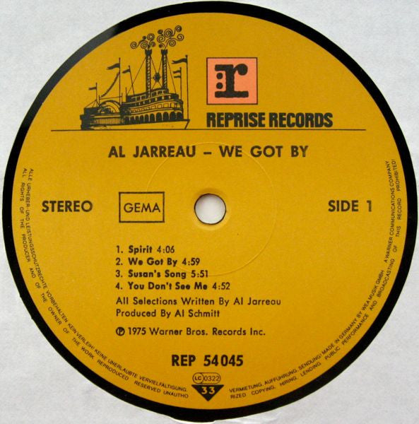 Al Jarreau : We Got By (LP, Album, RP)