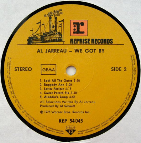 Al Jarreau : We Got By (LP, Album, RP)