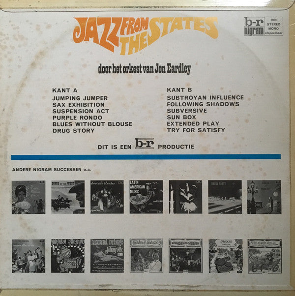 Jon Eardley : Jazz From The States (LP, Album)