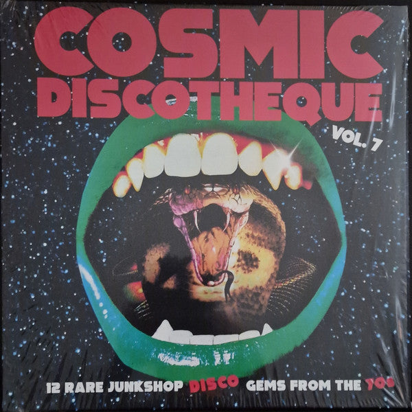 Various : Cosmic Discotheque Vol 7 - 12 Rare Junkshop Disco Gems From The '70's (LP, Comp)