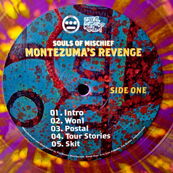 Souls Of Mischief : Montezuma's Revenge (2xLP, Album, 15t)