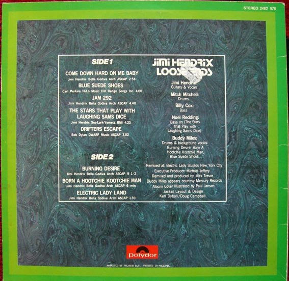 Jimi Hendrix : Loose Ends (LP, Album)