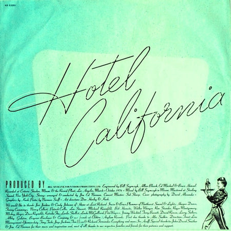 Eagles : Hotel California (LP, Album, Gat)