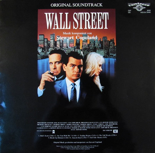 Stewart Copeland, Georges Delerue : Wall Street / Salvador Original Motion Picture Soundtracks (LP, Comp)