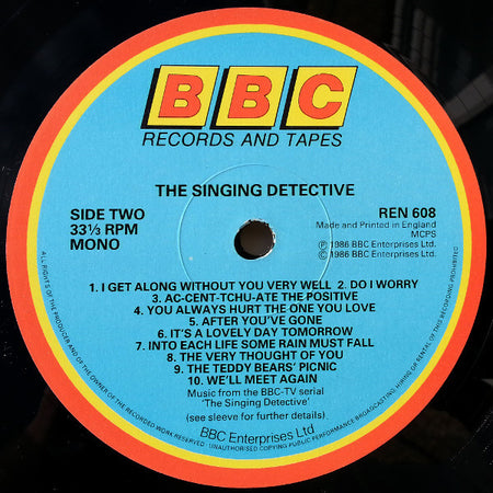 Various : The Singing Detective: Music From The BBC TV Serial (LP, Album, Comp, Mono)