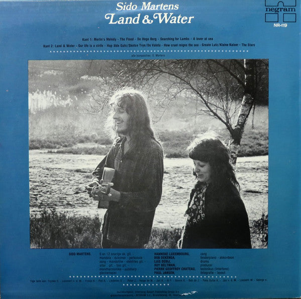 Sido Martens : Land & Water (LP, Album)